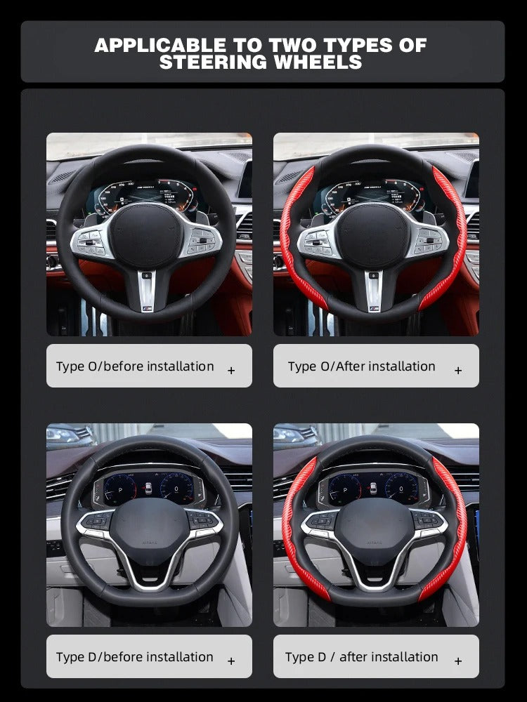Luxury Carbon Fiber Steering Wheel Uprgade